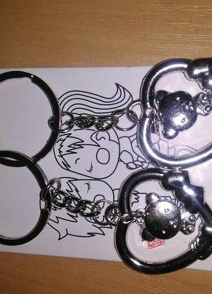 Набір із 2 брелоків для пари