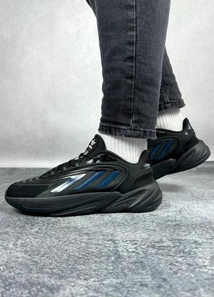 Мужские кроссовки 
adidas ozelia black8 фото