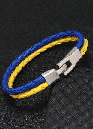 Браслет з екошкіри