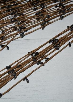 Гілочка декоративна 40 см, колір-чорний, шт, чорний