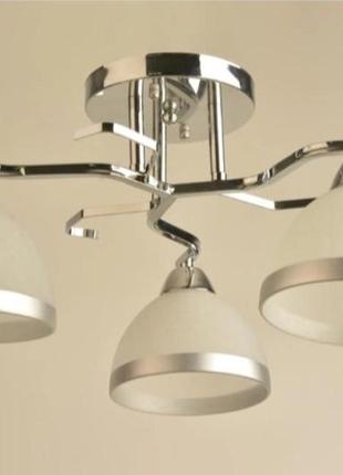 Люстра декоративна sirius л 8139/3 cr на 3 плафони