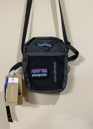 Сумка мессенджер atagonia, сумка через плечо patagonia с патчем