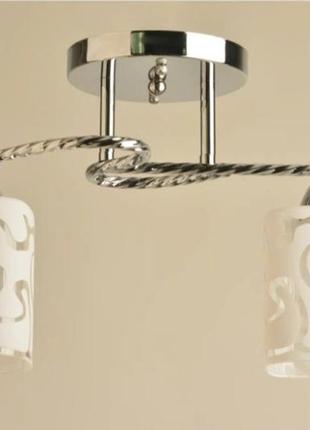 Люстра потолочная sirius л 8124/2а cr