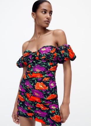 Платье мини zara