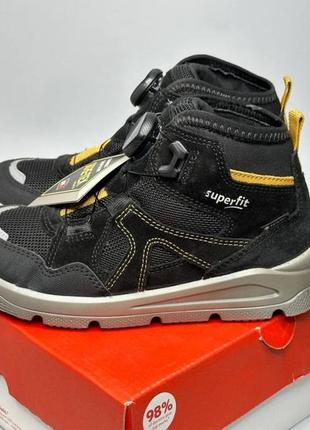 Демісезонні черевики superfit mars gore-tex 32 р, дитячі ботінки суперфіт хлопчику