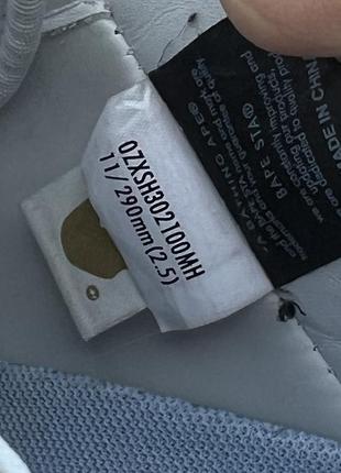 Мужские белые кеды кроссовки bape - a bathing ape оригинал размер 44