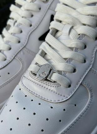 Мужские белые кеды кроссовки bape - a bathing ape оригинал размер 44