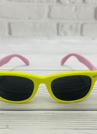 Детские солнцезащитные гибкие очки неломайки3 фото
