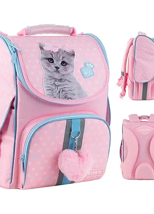Рюкзак каркасний шкільний kite education studio pets sp24-501s 11.5 л
