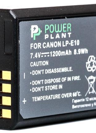 Акумулятор powerplant canon lp-e10 1200mah