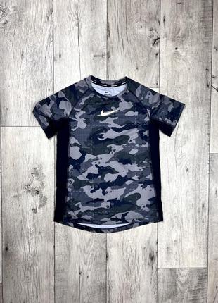 Nike pro dri-fit футболка 137-147 детская спортивная оригинал