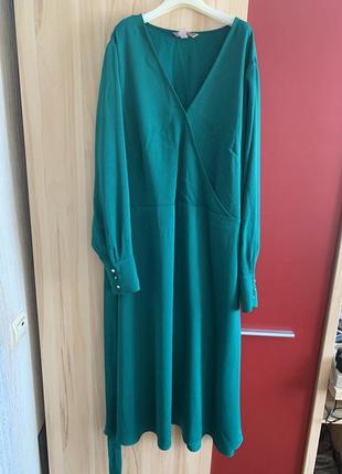 Нарядное платье-миди h&m