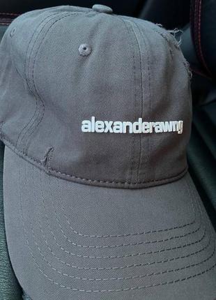 Серая кепка/бейсболка