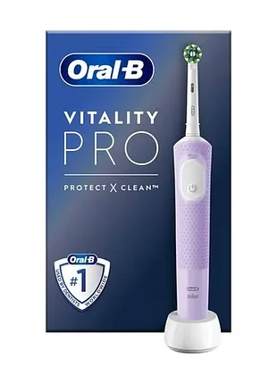 Электрическая зубная щетка oral-b vitality pro лиловая