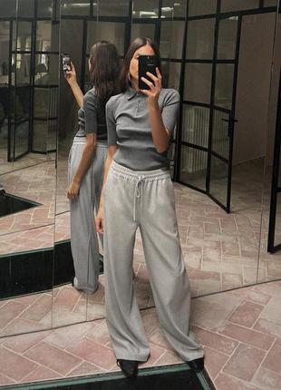 Свободные брюки zara