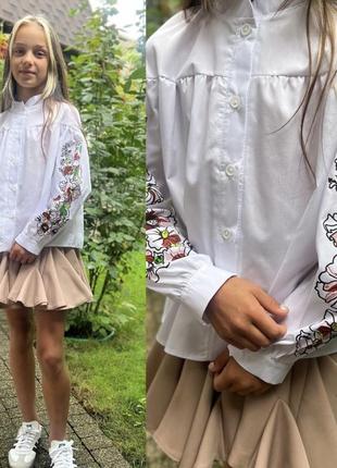 Блуза вишиванка. сорочка вишиванка