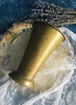 🔥 ваза 🔥 антикварна старовинна латунна вінтаж швеція