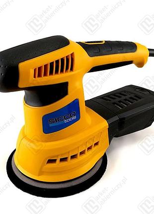 Шлифовальная машина ексцентрикова sicco/польща/430вт, диск 150мм