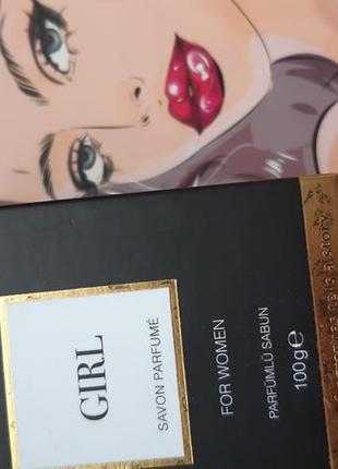 Парфумоване мило thalia girl для жінок, 100 г лівеста livesta