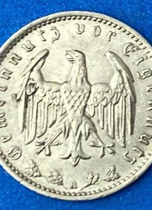 Монета германии 1 рейхсмарка 1934 г2 фото