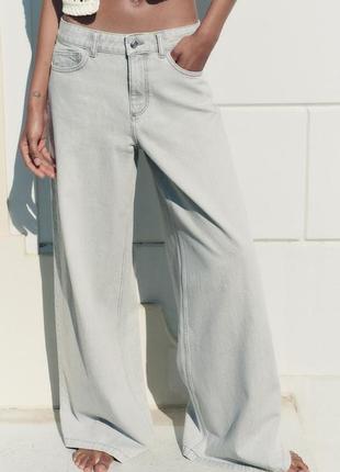 Джинсы палаццо zara