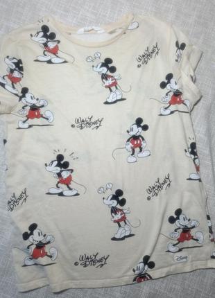 Футболка mickey mouse. футболка в принт mickey mouse на 14 лет1 фото