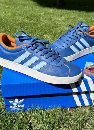 Чоловічі шкіряні кеди adidas vl court skateboarding adiease 3mc sb