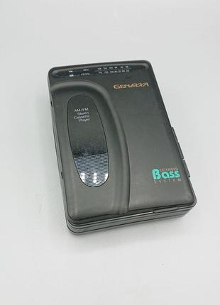 Кассетный плеер с устроенным родио genexxa extended bass system