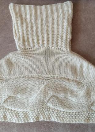 Манишка, воротник, снуд,шерсть