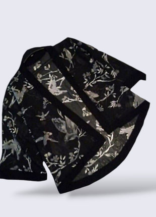 Шифонова накидка в принт новий сток