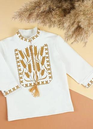 Сорочка вишиванка 92-152 см для хлопчиків колоски