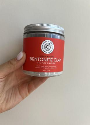 Pure body naturals, порошок із індійської цілющої бентонітової глини, 227 г (8 унцій)