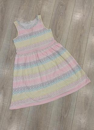 Стильна сукня h&m з яскравим принтом