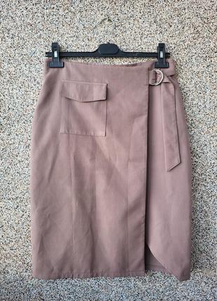 Юбка юбка меди на запах