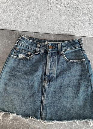 Юбка юбка джинсовая