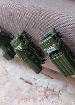 Инерционные машинки военная техника 4шт2 фото