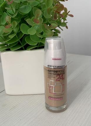 Тональний крем maybelline affinitone 24h тон 40 ванільно бежевий