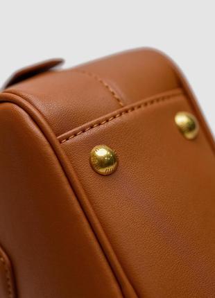 Сумка женская в стиле miumiu arcadie leather bag brown5 фото