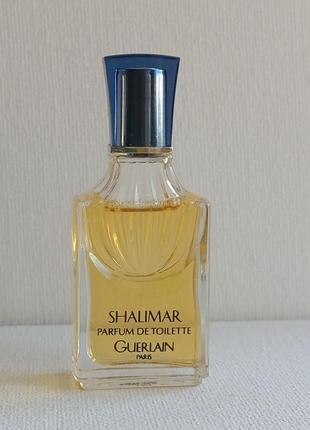 Оригинальная редкая винтажная миниатюра guerlain shalimar
