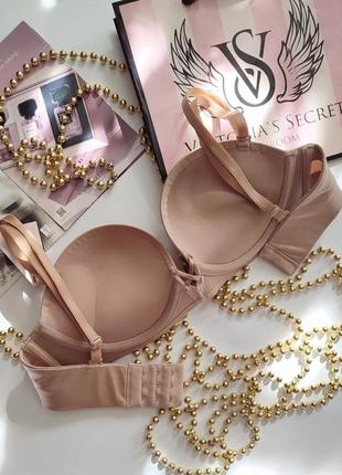 Бюстгальтер victoria's secret bombshell add-2-cups push up strapless bra 32b 32c 70c 70b 75b 34b з подвійним пуш ап без бритель бандо6 фото