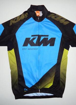 Велофутболка  ktm fl gear italy cycling jersey (m)1 фото