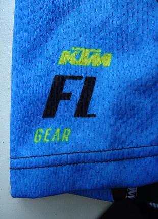 Велофутболка  ktm fl gear italy cycling jersey (m)6 фото