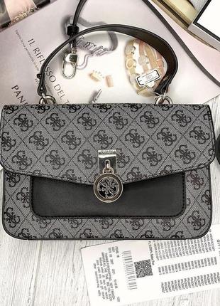 Сумка серая guess