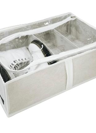 Органайзер для обуви на 4 пары  50*35*14 см (белый)