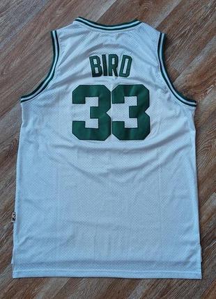 Баскетбольная майка (джерси) adidas hardwood classics nba boston celtics larry bird 334 фото