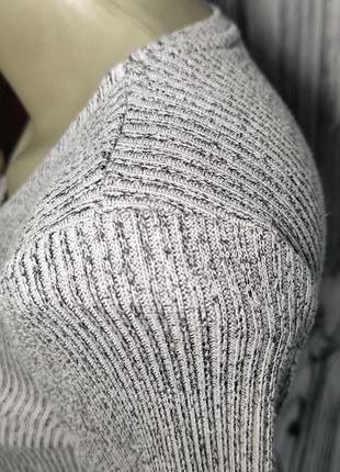 Женская легкая кофточка в рубчик вискоза р.44\xs-s gina tricot свитер5 фото