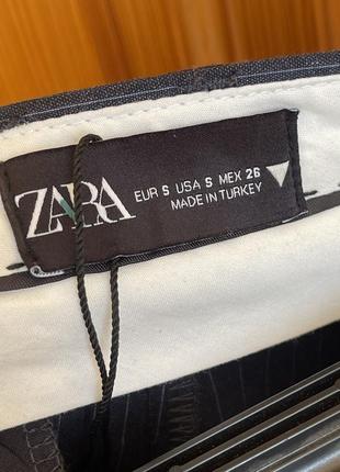 Шикарные брюки палаццо в полоску zara s8 фото