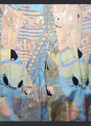 Красивая вискозная длинная юбка2 фото