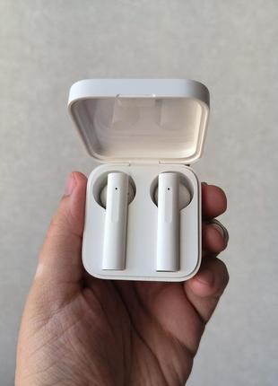 Наушники xiaomi true wireless earphones 2 basic в отличном состоянии
