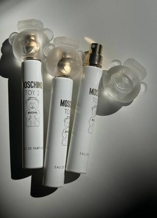 Moschino toy 2 парфумована вода  мініатюри спрей 10мл